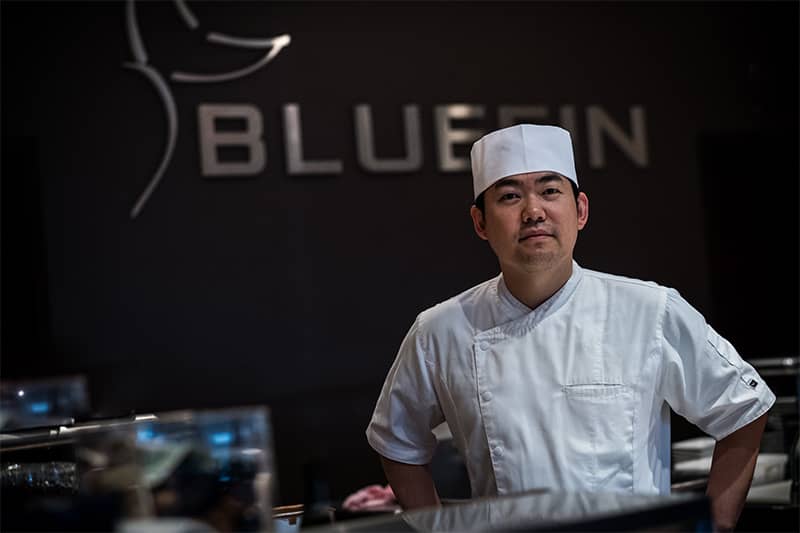 Master Chef Yong Kim at Bluefin